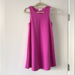 Everly fuschia swing dress